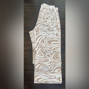 WAVE pattern pants - size S